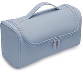 Caja de Secador de Cabello Oculta y Portátil Bolsa de Herramienta de Peluquería Antideslizante Impermeable de Gran Capacidad Azul
