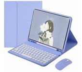 Tablet Keyboard for Samsung Galaxy Tab A9+ A9 Plus 11 inch SM-X210 X216 X218,Spanish Keyboard,Case with Pencil Holder