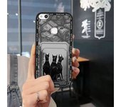 Full wrap Card slot Phone Case For Huawei P10 Lite Dirt-resistant Silicone Soft case Durable Card sleeve Cover TPU Cute