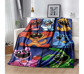 3D Cartoon CATNAP DOGDay Printed Children's Blanket,Fashion Soft Cozy Living room Bedroom Sofa Bed Travel Blanket Birthday Gift