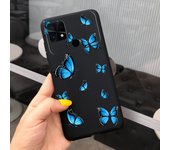 For Xiaomi Poco C40 Case Cover Sunflower Butterfly Pattern Phone Shell Soft TPU For Poco C40 PocoC40 Shockproof Silicone Fundas