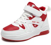 Brand Kids High Top Basketball Shoes Trendy Children Non-slip Running Sneakers Boys Girls Outdoor Comfortable Sport Tennis Shoes