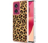 For Motorola moto Edge 50 g85 g54 g84 g14 fuson ultra Pattern Leopard Elephant CAT silicona carcasa antisísmica