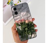 For Motorola Moto G24 Case XT2423-1 Fashion Painted Soft Silicone Shockproof Cover For Moto G34 XT2363-2 Bumper G 34 G 24 Fundas