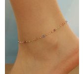 Qiming Little Star Beach Anklet For Women Foot Chain Summer Beach Jewelry Foot Anklets Jewelry