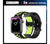 Reloj inteligente Hombres Watch 9 Ultra Series 8 Llamada Bluetooth,Recibir información sobre WhatsApp,Serie NFC,GPS rasteador,presión arterial, oxígeno en sangre,monitoreo de frecuencia cardíaca,climmpre muestra,Fitness de temperatura corporal,impermeable