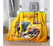 Cartoon Tadeo Jones Anime Throws Blanket for Kid Sofa Home Hiking Picnic Bed Super Soft Cute kawai Flannel Blanket birthday gift