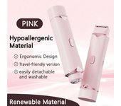 【Hot New Release】 2 IN 1 Feminine Shaving Tool Waterproof Women's Razor Sensitive Skin Electric Shaver For Ingrown Hair Prevention