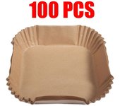 Revisiones para freidora de aire de 50/100/150 piezas, Papel de sopado