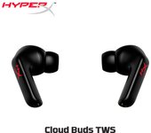 HyperX Cloud Buds True Wireless TWS Earbuds Gaming Mode Bluetooth Compatible Long-Lasting Battery 3 Silicone Ear Tip Size