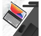 Round Key Keyboard for Funda Redmi Pad Case 2022 Tablet Keyboard Case for Teclado Xiaomi Red mi Pad Keyboard 10.61 inch