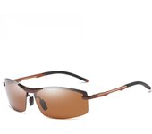 Nuevas gafas de sol polarizadas que cambian de color, gafas de sol para hombres, gafas de conducción, gafas para todo clima