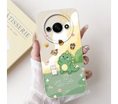 For Funda Xiaomi Redmi A3 Case 2024 Popular Flower Art Painted Soft Cover For Xiaomi Redmi A3 4G Shockproof Liquid Silicone Case