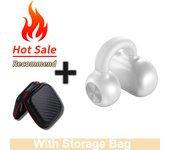 Mini Ear-Clip Wireless Headset HIFI Bass Music Earring Bluetooth Earphone Single Sport Headphone With Mic Touch Business Earbud