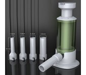 Homemade Sausage Maker Plastic Sausage Make Tool Sausage Machine with 4 Stuffing Tubes Meat Filling Machine Kitchen Supplies