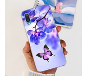 For Samsung Galaxy A02 Case Soft TPU Silicone Clear Bumper Shell Butterfly Leopard Print Jelly Coques For Samsung A02s A02 Capas