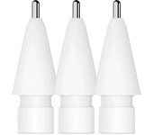Precision metal control of Apple 2/1 Gen Ipencil Nibs, improved spare tip for iPad Pro Pencil Nib