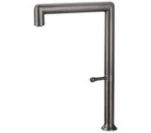 Brushed gold 304 Stainless Steel Creative Faucet 180 Degree Rotating Sink Deck Mixer Kitchen Washing Faucets