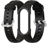 Strap for Mi Band 8 7 6 5 Silicone Bracelet for Mi Band 7 6 Strap Man Woman Breathable Rubber Watchband