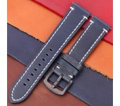 Vintage Genuine Leather Watchband 7 Colors Strap 18mm 20mm 22mm 24mm Women Men Cowhide Smart Watch Band Belt Accessories