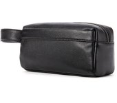 MVA-Bolso de mano para hombre, bolso de mano de cuero auténtico, bolso de mano de piel de vaca de primera capa