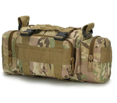 Mochila táctica 4 en 1 de 55L para hombre, bolsa deportiva Molle para exteriores, senderismo, escalada, resistente al agua