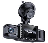 3 Channel FHD 1080P Car DVR Dash Cam Front Inside Rear Vehicle Camera DVRs Recorder Video Mini Dashcam Camcorder