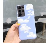For Samsung S21 Ultra 5G Case Galaxy S21 Ultra With NFC Fashion Soft Liquid Silicone Phone Shell Samsung Galaxy S21 SM-G998B