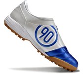 Zapatos de fútbol FG para hombre, tacos, botas de fútbol para terreno firme, zapatillas cómodas de cuero suave