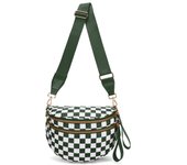 Bolso de hombro, nueva moda de moda para mujer, versátil bolso de concha de gran capacidad de tela Oxford, bolso de mensajero ligero, bolso deportivo