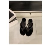 Wedge-heeled high-heeled flip-flops for women's summer toe sandals
