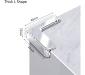 Protector de Esquina de silicona para bebé, Protector de Esquina de estritorio, protección de Bordes de seguridad para niños, 4 piezas