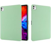 Liquid Silicone For iPad Air 13 Pro 11 2024 10th 12.9 Air4 Air5 Mini6 Case Tablet Soft Back Protective Cover