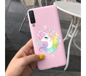 For Samsung A7 2018 Case Beautiful Sunflowers Couple Heart Back Case For Samsung Galaxy A7 2018 SM-A750F Candy Matte Cases