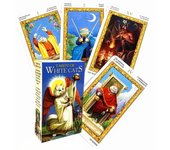 Tarot of White Cats Oracle Full English Family Party Board Game