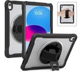 Funda Kids Tablet Case for IPad Air4 Air5 10th Gen Pro11 Pro12.9 Inch iPad 10.2 9.7 2017 2018 Mini 6 Rotating Handle Stand Cover