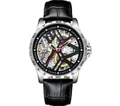 AILANG-reloj mecánico automático de lujo para hombre, cronógrafo de marca de alta gama, resistente al agua, orologio automático
