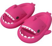 Hombre Mujer Chanclas Mujer Verano Comodas Chanclas Playa Mujer Antideslizantes de Suela Gruesa Zapatillas Tiburon Piscina