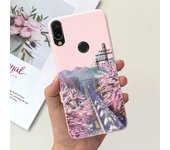 For Samsung A40 A20 Case cover Soft Cute Silicone Phone Case For Samsung Galaxy A20 A 40 GalaxyA40 A 20 Cases Soft Capas Flower