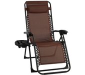 Silla plegable camping Tipo Tumbona  de mentira antivuelco y multiposición