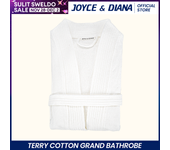 [Terry Cotton Grand Bathrobe] Joyce & Diana Terry Cotton Grand Bathrobe 35"L & 43"L