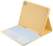 7-Color Backlit Touchpad Keyboard Case For Samsung Galaxy Tab S7 FE/S7 Plus/S8 Plus 12.4 inch Spanish Keyboard Case