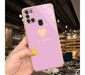 Maple Leaf Couple Heart Cases For Samsung A21s Case Silicone Cover Samsung Galaxy A21s SM-A215F Camera Protection Casing Soft