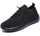 Zapatillas deportivas informales con cordones y amortiguación para correr