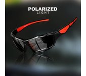 Gafas de sol deportivas de moda, gafas de sol polarizadas anti-ultravioleta, monturas redondas de metal, gafas UV400 para hombre y mujer