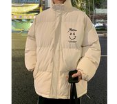 Chaqueta de algodón gruesa de invierno para estudiantes de hombres y mujeres Chaqueta de algodón de pan suelta