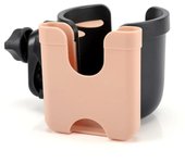 Pack of 2 in1 Stroller Cup Holders, Universal Drinks Holder for Bikes, Trolleys or Walkers