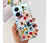 For Vivo V29 Lite 5G Case Global Version Women Fashion Pink Beach Eiffel Tower Pattern Fundas For Vivo V29Lite v 29 Soft Clear