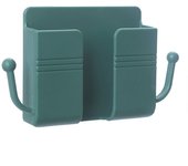 1Pcs USB Charging Stand Wall Mounted Storage Box Wall Holders Mobile Phone Plug Remote Control Organizer Bracket Container
