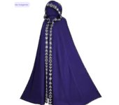 Capa con capucha medieval renacentista de 5 colores, disfraces de Halloween, cosplay, películas y televisión
